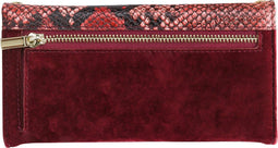 Mobilize Velvet Clutch Apple iPhone SE 2020 / 8 / 7 Hoesje Red Snake