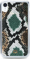 Mobilize Velvet Clutch for Apple iPhone XR Green Snake
