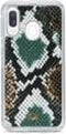 Mobilize Velvet Clutch for Samsung Galaxy A40 Green Snake