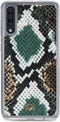 Mobilize Velvet Clutch for Samsung Galaxy A50 Green Snake