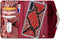 Mobilize Velvet Clutch Samsung Galaxy A50 Hoesje Red Snake