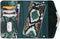 Mobilize Velvet Clutch Samsung Galaxy S10 Hoesje Green Snake