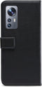 Mobilize - Xiaomi 12 Hoesje - Classic Gelly Wallet Book Case Zwart