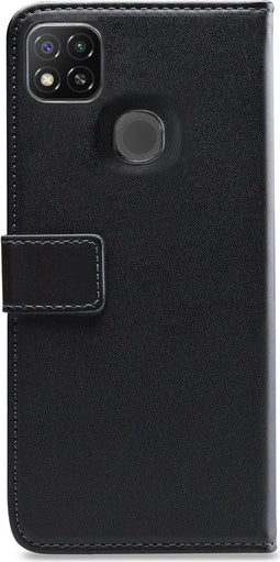 Mobilize - Xiaomi Redmi 9C Hoesje - Elite Gelly Wallet Book Case Zwart