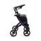 Mobio Rollz Flex rollator met grote tas Standaard / Paars