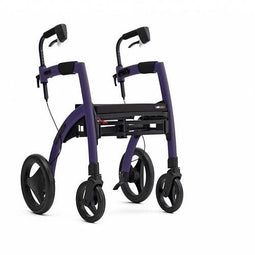 Mobio Rollz Motion: Rollator én Rolstoel Dark Purple