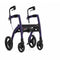 Mobio Rollz Motion: Rollator én Rolstoel Dark Purple
