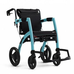 Mobio Rollz Motion: Rollator én Rolstoel Island Blue