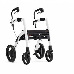 Mobio Rollz Motion: Rollator én Rolstoel Pebble White