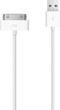 Mobiparts 30-pins naar USB kabel / wit - 3 meter