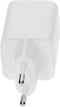Mobiparts - 45Watt Universele GaN QC Snellader 45W - 2 Poorten (USB-C & USB-A) - GaN Technologie - PD 3.0 - Geschikt voor o.a. Tablets, Apple iPhone en Samsung Smartphones