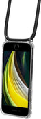 Mobiparts Apple iPhone 7/8/SE (2020/2022) Zwart Cord hoesje