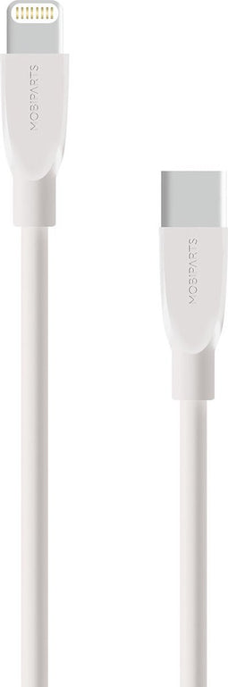 Mobiparts Apple Lightning to USB-C Kabel 2A 1m - Wit