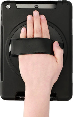 Mobiparts Armor Tablet Case geschikt voor Apple iPad 9.7 (2017) /9.7 (2018) - Zwart