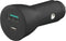 Mobiparts Car Charger 2-port 30W PD Fast Charging - Zwart