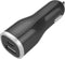 Mobiparts Car Charger Dual USB-A en USB-C 12W/2.4A - Zwart