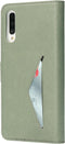 Mobiparts Classic Wallet Case Samsung Galaxy A70 Stone - Groen