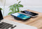 Mobiparts Dual Fast Wireless Charging Pad - Zwart