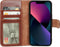 Mobiparts Excellent Wallet Case 2.0 Apple iPhone 13 Oaked Cognac