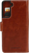 Mobiparts Excellent Wallet Case 2.0 Samsung Galaxy S21 Oaked Cognac