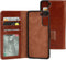Mobiparts Excellent Wallet Case 2.0 Samsung Galaxy S21 Oaked Cognac