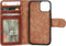 Mobiparts Excellent Wallet Case geschikt voor Apple iPhone 13 Mini - Bruin