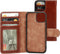 Mobiparts Excellent Wallet Case geschikt voor Apple iPhone 13 Mini - Bruin