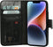 Mobiparts Excellent Wallet Case geschikt voor Apple iPhone 14 - Zwart
