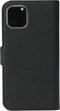 Mobiparts hoesje geschikt voor Apple iPhone 11 Pro - Saffiano Wallet/Portemonnee hoesje - Magneet Sluiting - 3 Opbergvakken - Zwart