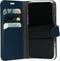 Mobiparts hoesje geschikt voor Apple iPhone 11 Pro - Wallet/Boekhoesje - Eco Leer - Magneet Sluiting - Opberg vakken - Blauw