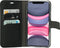 Mobiparts hoesje geschikt voor Apple iPhone 11 - Wallet/Boekhoesje - Eco Leer - Magneet Sluiting - Opberg vakken - Zwart