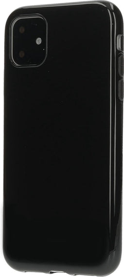 Mobiparts hoesje geschikt voor Apple iPhone 11 - Zacht TPU - Schokabsorberend TPU - Grip Coating - Zwart