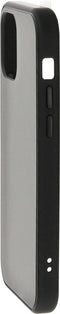 Mobiparts hoesje geschikt voor Apple iPhone 12/12 Pro - Hardcover - Zwart Grijs