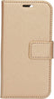 Mobiparts hoesje geschikt voor Apple iPhone 12 Mini - Saffiano Wallet/Portemonnee hoesje - Magneet Sluiting - 3 Opbergvakken - Koper