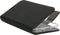 Mobiparts hoesje geschikt voor Apple iPhone 12 Mini - Saffiano Wallet/Portemonnee hoesje - Magneet Sluiting - 3 Opbergvakken - Zwart