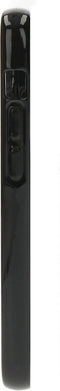 Mobiparts hoesje geschikt voor Apple iPhone 12 Mini - Zacht TPU - Schokabsorberend TPU - Grip Coating - Zwart