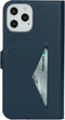 Mobiparts hoesje geschikt voor Apple iPhone 12 Pro Max - Wallet/Boekhoesje - Eco Leer - Magneet Sluiting - Opberg vakken - Blauw