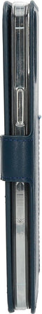 Mobiparts hoesje geschikt voor Apple iPhone 12 Pro Max - Wallet/Boekhoesje - Eco Leer - Magneet Sluiting - Opberg vakken - Blauw