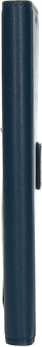 Mobiparts hoesje geschikt voor Apple iPhone 12 Pro Max - Wallet/Boekhoesje - Eco Leer - Magneet Sluiting - Opberg vakken - Blauw