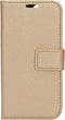 Mobiparts hoesje geschikt voor Apple iPhone 13 Mini - Saffiano Wallet/Portemonnee hoesje - Magneet Sluiting - 3 Opbergvakken - Koper
