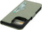Mobiparts hoesje geschikt voor Apple iPhone 13 Pro Max - Wallet/Boekhoesje - Eco Leer - Magneet Sluiting - Opberg vakken - Groen
