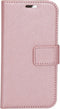 Mobiparts hoesje geschikt voor Apple iPhone 13 Pro - Saffiano Wallet/Portemonnee hoesje - Magneet Sluiting - 3 Opbergvakken - Roze