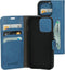 Mobiparts hoesje geschikt voor Apple iPhone 13 Pro - Wallet/Boekhoesje - Eco Leer - Magneet Sluiting - Opberg vakken - Blauw