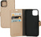 Mobiparts hoesje geschikt voor Apple iPhone 13 - Saffiano Wallet/Portemonnee hoesje - Magneet Sluiting - 3 Opbergvakken - Koper
