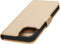 Mobiparts hoesje geschikt voor Apple iPhone 13 - Saffiano Wallet/Portemonnee hoesje - Magneet Sluiting - 3 Opbergvakken - Koper