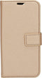 Mobiparts hoesje geschikt voor Apple iPhone 13 - Saffiano Wallet/Portemonnee hoesje - Magneet Sluiting - 3 Opbergvakken - Koper