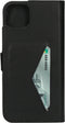 Mobiparts hoesje geschikt voor Apple iPhone 14 Plus - Wallet/Boekhoesje - Eco Leer - Magneet Sluiting - Opberg vakken - Zwart