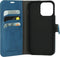 Mobiparts hoesje geschikt voor Apple iPhone 14 - Wallet/Boekhoesje - Eco Leer - Magneet Sluiting - Opberg vakken - Blauw