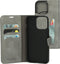 Mobiparts hoesje geschikt voor Apple iPhone 15 Pro Max - Wallet/Boekhoesje - Eco Leer - Magneet Sluiting - Opberg vakken - Grijs
