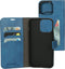 Mobiparts hoesje geschikt voor Apple iPhone 15 Pro Max - Wallet/Boekhoesje - Eco Leer - Magneet Sluiting - Opberg vakken - Blauw